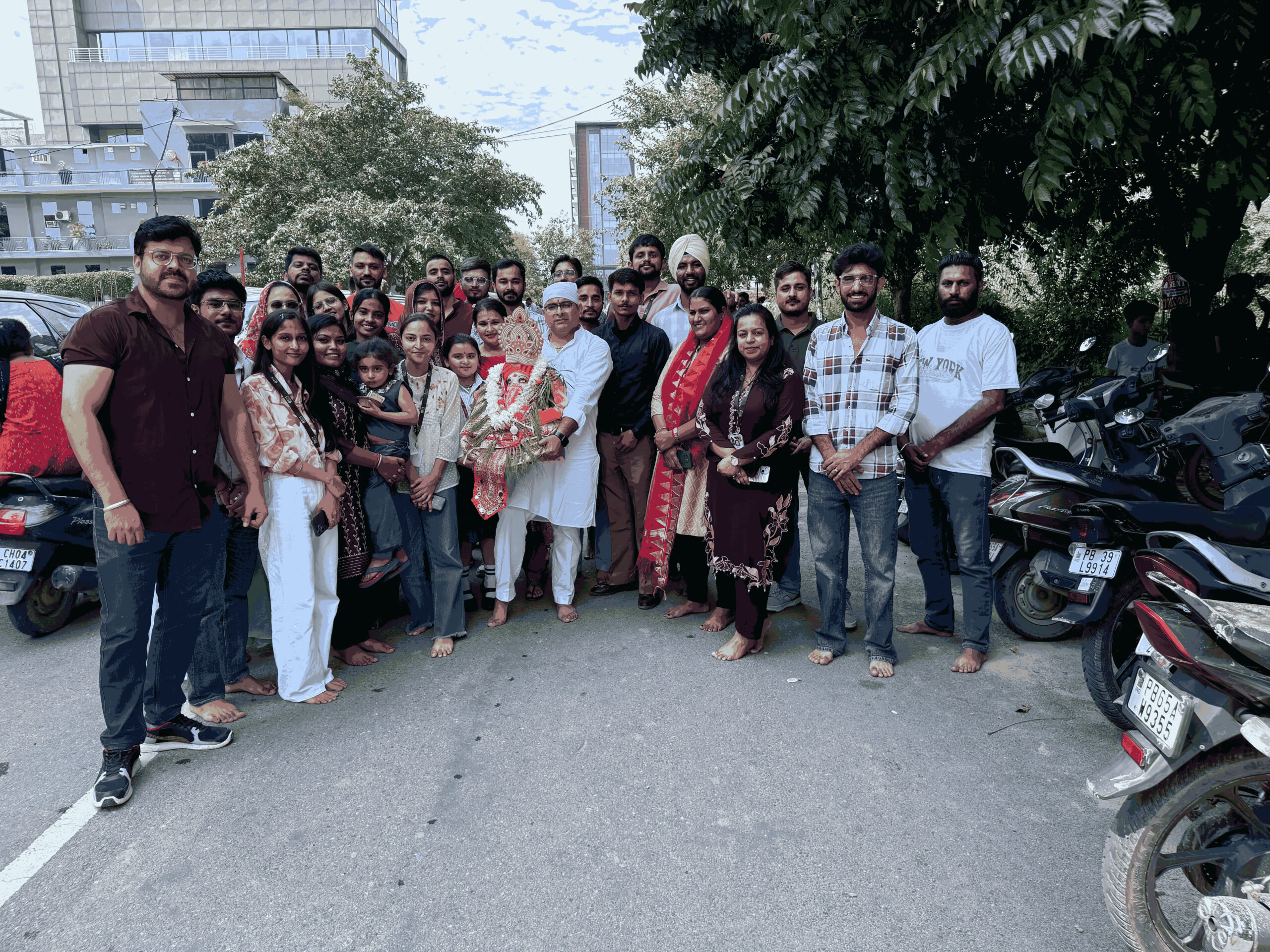 Ganpati group photo